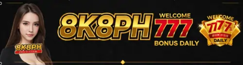 8k8ph welcome 777 bonus daily