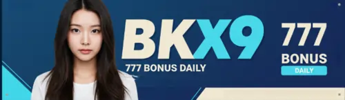 bkx9 777 bonus daily