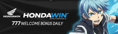 hondawin 777 welcome bonus daily