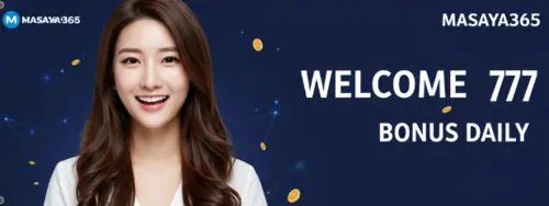 masaya365 welcome 777 bonus daily