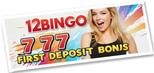 12bingo 777 first deposit bonus