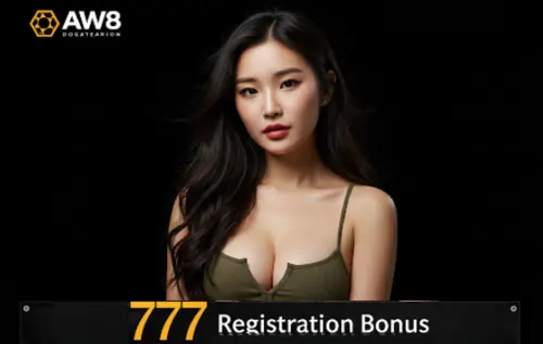 aw8 777 registration bonus