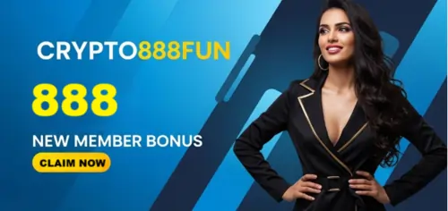 crypto888fun 888 new member bonus