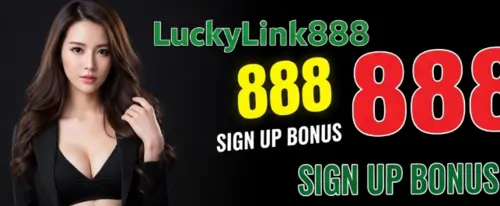 luckylink888 888 sign up bonus
