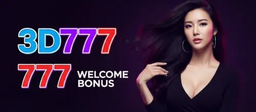 3d777 777 welcome bonus