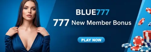 blue777 777 new member bonus