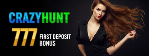 crazyhunt 777 first deposit bonus