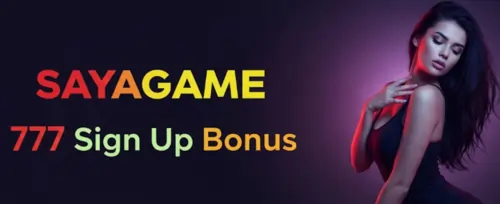 sayagame 777 sign up bonus