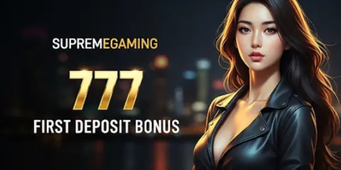 supremegaming 777 first deposit bonus