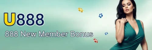u888 888 new member bonus