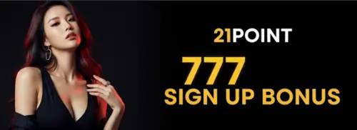 21point 777 sign up bonus