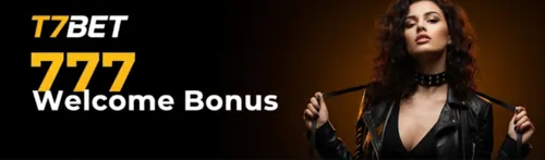 t7bet 777 welcome bonus